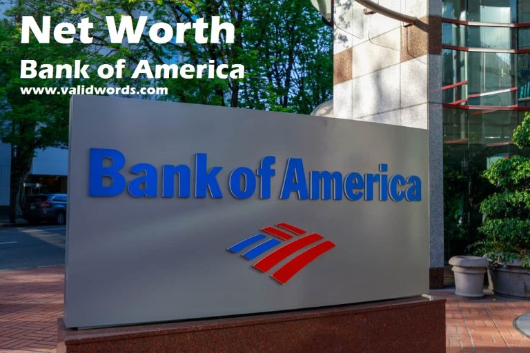 Net Worth of Bank of America