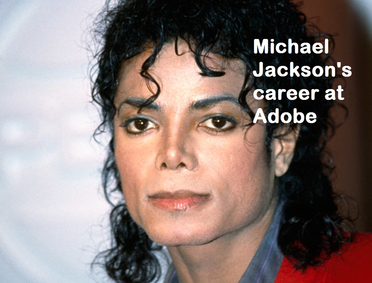 Michael Jackson's career at Adobe