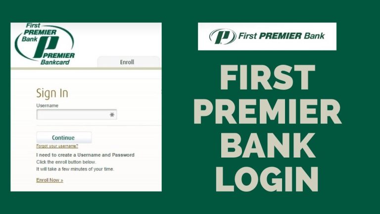 First Premier Bank Credit Card Login Guide